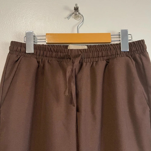 JJXX Women's Jxbelle Brown Wool Pant / Trousers w Pockets - Picture 5 of 11